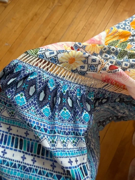 🩷Luxurious Farm Rio Camilla Wrap Dress for Anthropologie❤️100% Viscose - Picture 6 of 16